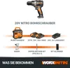 Akku-Bohrschrauber WORX Nitro 20V 60Nm WX102, Brushless Produktbild-Vorschau 15