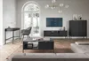 Sideboard 150 cm Galla - Dreitürige Kommode mit Schubladen Produktbild-Vorschau 6