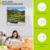 ARTland Leinwandbild Ki Strassenkreuzer in Berglandschaft Produktbild-Vorschau 2