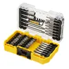 A set of screwdrivers in a yellow and clear plastic case. Produktbild-Vorschau