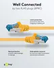 goobay Patchkabel Cat 6a S/FTP, afgeschermd, PIMF, geel, 5 Productafbeelding-voorbeeld 4