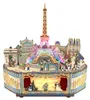 3D-Puzzle Musikbox Romantic Paris aus Holz, Tonecheer, 159 Produktbild-Vorschau 1