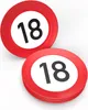 Happy Birthday 18 Teller – 8er-Pack, Ø 23 cm, elegante Deko Produktbild-Vorschau 1