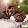 HOME DELUXE - Rost Holzlege - Antares - 3er Set - 80 x 92 x Produktbild-Vorschau 2
