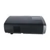 A black projector is shown from the side against a white background. Produktbild-Vorschau