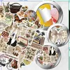 Sada nálepiek Vintage Cottagecore, 50 kusov, dekorácia DIY Náhľad obrázku produktu 4