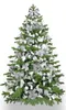 Christbaumschmuck Zapfen 9cm Kunststoff 6er Set - Silber Produktbild-Vorschau 3
