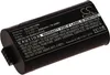 A black battery pack with text and logos printed on it. Produktbild-Vorschau
