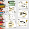 Domelo Geburtstagskarten 24er Set mit Umschlag, Happy Produktbild-Vorschau 3