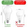 LUMILED A95 E27 LED Lampen, 3 Stück 24W (ersetzt 200W) 3452 Produktbild-Vorschau 2