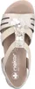 Rieker Sandaletten,Stadtbd.b.25mm o.Fußb in beige, Gr. 42 Produktbild-Vorschau 11