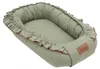 Mordesign Morremix Rüschen-Babynest in Khaki, klein Produktbild-Vorschau 1