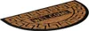 vidaXL Fußmatte Halbrund 45x75 cm Gummi und Kokosfaser Produktbild-Vorschau 1