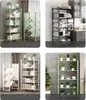 A collage of four images showcasing different shelving units, some with books and plants. Produktbild-Vorschau