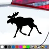 PantherPixel Elch Aufkleber Rentier Schweden Wohnmobil Produktbild-Vorschau 1