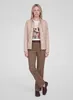 Rabe Damen Jacke Beige Größe 44 Regular Fit mit Stehkragen Produktbild-Vorschau 7