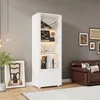 Merax Hochglanz Vitrine mit LED-Beleuchtung, Produktbild-Vorschau 4