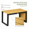 Outsunny 3-tlg. Gartenmöbel-Set, Balkonmöbel mit Sitzkissen Produktbild-Vorschau 5
