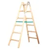Holzleiter Standard 2x6 Stufen 150kg klappbare Malerleiter Produktbild-Vorschau 1