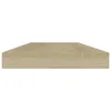 vidaXL Bücherregal-Bretter 4 Stk. Sonoma-Eiche 40x10x1,5 cm Produktbild-Vorschau 2