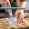 TEIGFIX Edelstahl Teigschneider Teigtaschenrad Produktbild-Vorschau 4