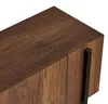 CALICOSY - TV-Möbel mit 2 Klapptüren und Metallfüßen, L180 Produktbild-Vorschau 6