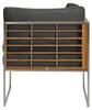 home24 Loungeset - 3-teilig - Webstoff / Teak Massiv Produktbild-Vorschau 9