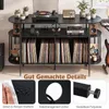 Estante para tocadiscos de COSTWAY con enchufe e Vista previa de la imagen del producto 9