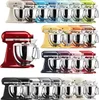 A collage of various KitchenAid stand mixers in different colors. Podgląd zdjęcia produktu