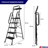 Profi-Trittleiter klappbar | mit Handbügel und Produktbild-Vorschau 5