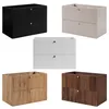 Rodan Waschbeckenunterschrank 80cm - Geriffelt Walnuss - Produktbild-Vorschau 5