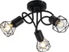 Globo Lighting stropní svítidlo kovové černé, 3x E14 Náhled obrázku produktu 2