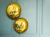 1 ballon en plastique Happy Birthday 90 anniversaire Voir les images du produit 4