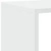 vidaXL Bücherregal Weiß 137,5x29x137,5 cm Holzwerkstoff Produktbild-Vorschau 6