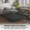 Laufstall Baby 180x200 cm Krabbelgitter für Kleinkinder Produktbild-Vorschau 7