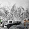 Vlies Fototapete - Magic Grove (Black and White) 300x210 cm Produktbild-Vorschau 2