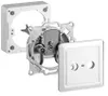 Goobay 68851 Set completo: presa d'antenna a 2 fori, 1 Anteprima dell’immagine prodotto 1
