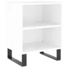 vidaXL Nachttische 2 Stk. Hochglanz-Weiß 40x30x50 cm Produktbild-Vorschau 5