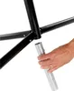 Nastavitelná sportovní síť EXIT 243x500cm - černá Náhled obrázku produktu 9