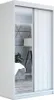 Schwebetürenschrank, 2-türig Schrank mit Spiegel! Moderne Produktbild-Vorschau 2