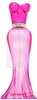 A pink perfume bottle shaped like a woman's torso and dress. Voir les images du produit