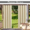 Außen Vorhang Wasserdicht Sonnenschutz Gardine Outdoor Produktbild-Vorschau 10