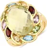 Rafaela Donata Ring Sterling Silber Lemonquarz 70110222 52 Produktbild-Vorschau 1