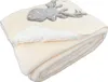 Heimtexland ® Kuscheldecke Hirsch Fell Imitat Wohndecke Produktbild-Vorschau 3