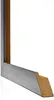 A close-up, angled view of a picture frame corner. Produktbild-Vorschau