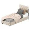 MODFU Boxspringbett Polsterbett 90 x 200 cm hydraulische Produktbild-Vorschau 9