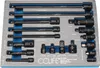 CCLIFE 1/4 1/2 3/8 Zoll Steckschlüssel Verlängerung Produktbild-Vorschau 1