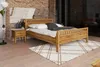 Bett Sydo 6 aus Wildeiche massiv 120x200 cm mit Produktbild-Vorschau 4