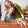 Herbst Tassen 4er Set Fuchs & Igel, 350 ml Kaffeetasse aus Produktbild-Vorschau 5