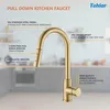 Niederdruck Armatur Küche Gold, Niederdruck Wasserhahn Produktbild-Vorschau 3